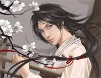 花如雨-孤月华章钢琴谱文件(五线谱、双手简谱、数字谱、Midi、PDF)免费下载