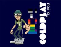 Fix You-Coldplay钢琴谱文件(五线谱、双手简谱、数字谱、Midi、PDF)免费下载