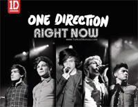Right Now-One Direction钢琴谱文件(五线谱、双手简谱、数字谱、Midi、PDF)免费下载