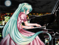 Pianissimo-初音ミク钢琴谱文件(五线谱、双手简谱、数字谱、Midi、PDF)免费下载