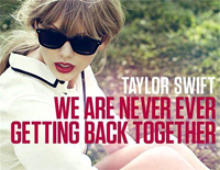 We Are Never Ever Getting Back Together钢琴谱文件(五线谱、双手简谱、数字谱、Midi、PDF)免费下载