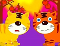 两只老虎-法国儿歌钢琴谱文件(五线谱、双手简谱、数字谱、Midi、PDF)免费下载
