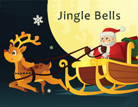 铃儿响叮当-Jingle Bells钢琴谱文件(五线谱、双手简谱、数字谱、Midi、PDF)免费下载