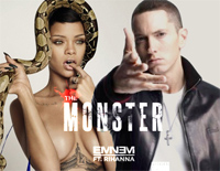 The Monster-Eminem & Rihanna钢琴谱文件(五线谱、双手简谱、数字谱、Midi、PDF)免费下载