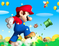 超级玛丽主题曲-The Super Mario钢琴谱文件(五线谱、双手简谱、数字谱、Midi、PDF)免费下载
