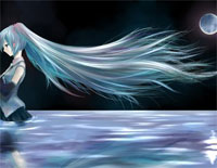 Moon Night Party-初音ミク钢琴谱文件(五线谱、双手简谱、数字谱、Midi、PDF)免费下载