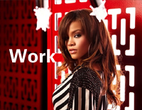 Work简单版-Rihanna钢琴谱文件(五线谱、双手简谱、数字谱、Midi、PDF)免费下载