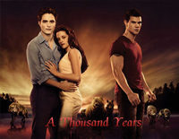 A Thousand Years-《暮光之城4》插曲钢琴谱文件(五线谱、双手简谱、数字谱、Midi、PDF)免费下载
