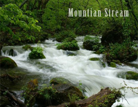 山溪Mountain Stream-班得瑞《春野》钢琴谱文件(五线谱、双手简谱、数字谱、Midi、PDF)免费下载