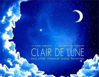 Clair de lune-德彪西(Debussy)钢琴谱文件(五线谱、双手简谱、数字谱、Midi、PDF)免费下载