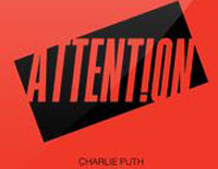 Attention-Charlie Puth钢琴谱文件(五线谱、双手简谱、数字谱、Midi、PDF)免费下载