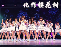 化作樱花树-SNH48钢琴谱文件(五线谱、双手简谱、数字谱、Midi、PDF)免费下载