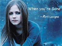 When You're Gone-艾薇儿-Avril Lavigne钢琴谱文件（五线谱、双手简谱、数字谱、Midi、PDF）免费下载