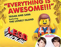 Everything Is Awesome-Tegan and Sara钢琴谱文件(五线谱、双手简谱、数字谱、Midi、PDF)免费下载
