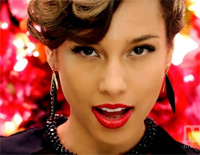 Girl On Fire - Alicia Keys ft. Nicki Minaj钢琴谱文件(五线谱、双手简谱、数字谱、Midi、PDF)免费下载
