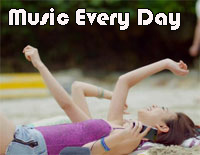 Music Every Day-iPhone 5 广告背景音乐钢琴谱文件(五线谱、双手简谱、数字谱、Midi、PDF)免费下载