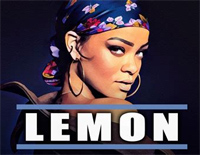 Lemon-N.E.R.D和Rihanna钢琴谱文件(五线谱、双手简谱、数字谱、Midi、PDF)免费下载
