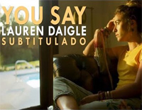 You Say-Lauren Daigle钢琴谱文件(五线谱、双手简谱、数字谱、Midi、PDF)免费下载