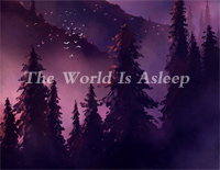The World Is Asleep-完美版钢琴谱文件(五线谱、双手简谱、数字谱、Midi、PDF)免费下载