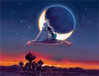 Desert Moon-阿拉丁OST钢琴谱文件（五线谱、双手简谱、数字谱、Midi、PDF）免费下载