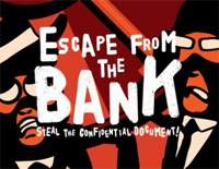 銀行からの脱出-逃出银行背景音乐钢琴谱文件（五线谱、双手简谱、数字谱、Midi、PDF）免费下载
