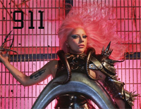 911-Lady Gaga钢琴谱文件(五线谱、双手简谱、数字谱、Midi、PDF)免费下载