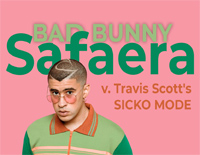 Safaera-Bad Bunny钢琴谱文件(五线谱、双手简谱、数字谱、Midi、PDF)免费下载