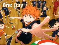 One Day-排球少年TO THE TOP片尾曲钢琴谱文件(五线谱、双手简谱、数字谱、Midi、PDF)免费下载