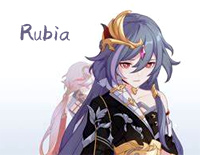 Rubia-崩坏3渡尘印象曲钢琴谱文件(五线谱、双手简谱、数字谱、Midi、PDF)免费下载