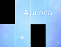 Aurora-钢琴块2背景音乐钢琴谱文件（五线谱、双手简谱、数字谱、Midi、PDF）免费下载