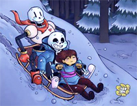 Snowy-Undertale-传说之下钢琴谱文件(五线谱、双手简谱、数字谱、Midi、PDF)免费下载