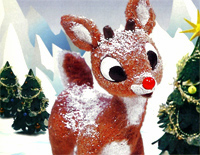 红鼻子驯鹿鲁道夫-简单版-Rudolph the Red-Nosed Reindeer钢琴谱文件(五线谱、双手简谱、数字谱、Midi、PDF)免费下载