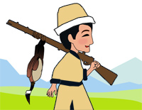 打猎归来-Return from Hunting钢琴谱文件(五线谱、双手简谱、数字谱、Midi、PDF)免费下载