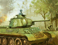 苏联坦克兵进行曲-Tri Tankista-Three Tankmen-March of the Soviet Tankmen-人人钢琴网