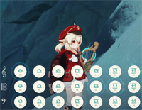 Running Through the New World-穿越新世界-星之卡比-原神风物之诗琴谱-原琴谱-人人钢琴网