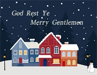 God Rest Ye Merry Gentlemen-快乐的上帝-圣诞颂歌-人人钢琴网