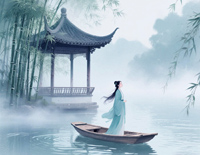 如烟-淮水竹亭主题曲-人人钢琴网