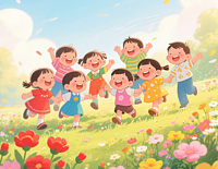 祖国的花朵-完整好听版-人人钢琴网