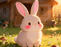 多情的生肖兔-兔子来了-人人钢琴网