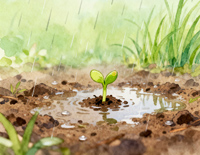 小雨沙沙-儿歌-人人钢琴网