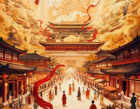 醉长安-唐朝诡事录之长安主题曲-于毅-人人钢琴网