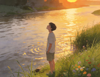 Poems by the River-原创钢琴曲-人人钢琴网