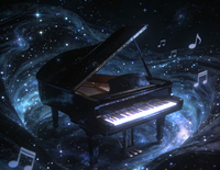 午夜狂想曲-Midnight Rhapsody-梅洛迪·伯贝尔-好听版-人人钢琴网