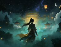 星落花火-唐宫奇案之青雾风鸣OST-白鹿-人人钢琴网